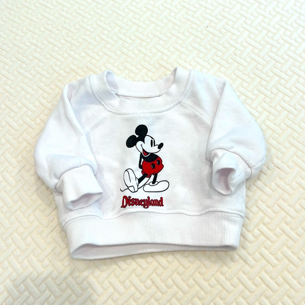 Authentic Newborn Disneyland sweater